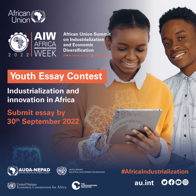 African Union launches youth essay contest on industrialization in Africa