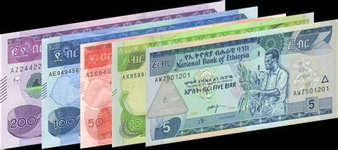 FILE PHOTO shows Ethiopian birr currency notes